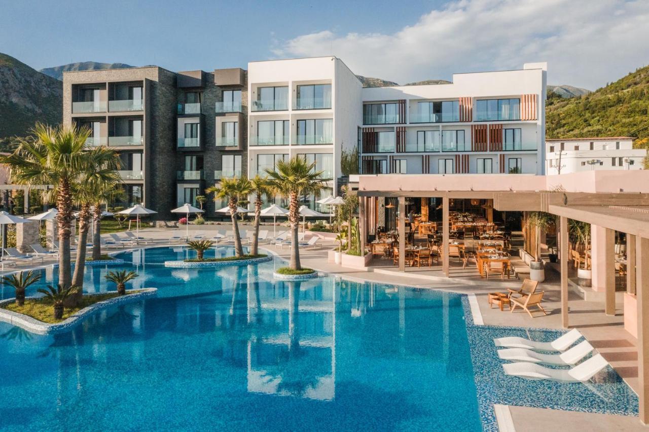 Miamar Hotel Himarë Exterior foto